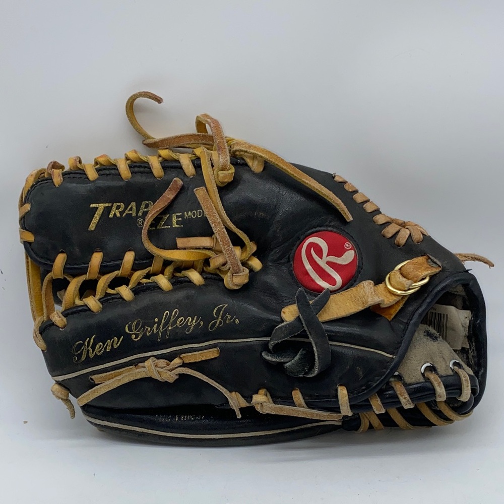 Rawlings Trap-Eze Model Ken Griffey Jr. Leather Baseball Glove Right Hand